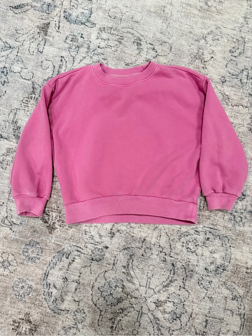 GAP Girls Bright Pink Crewneck Sweatshirt